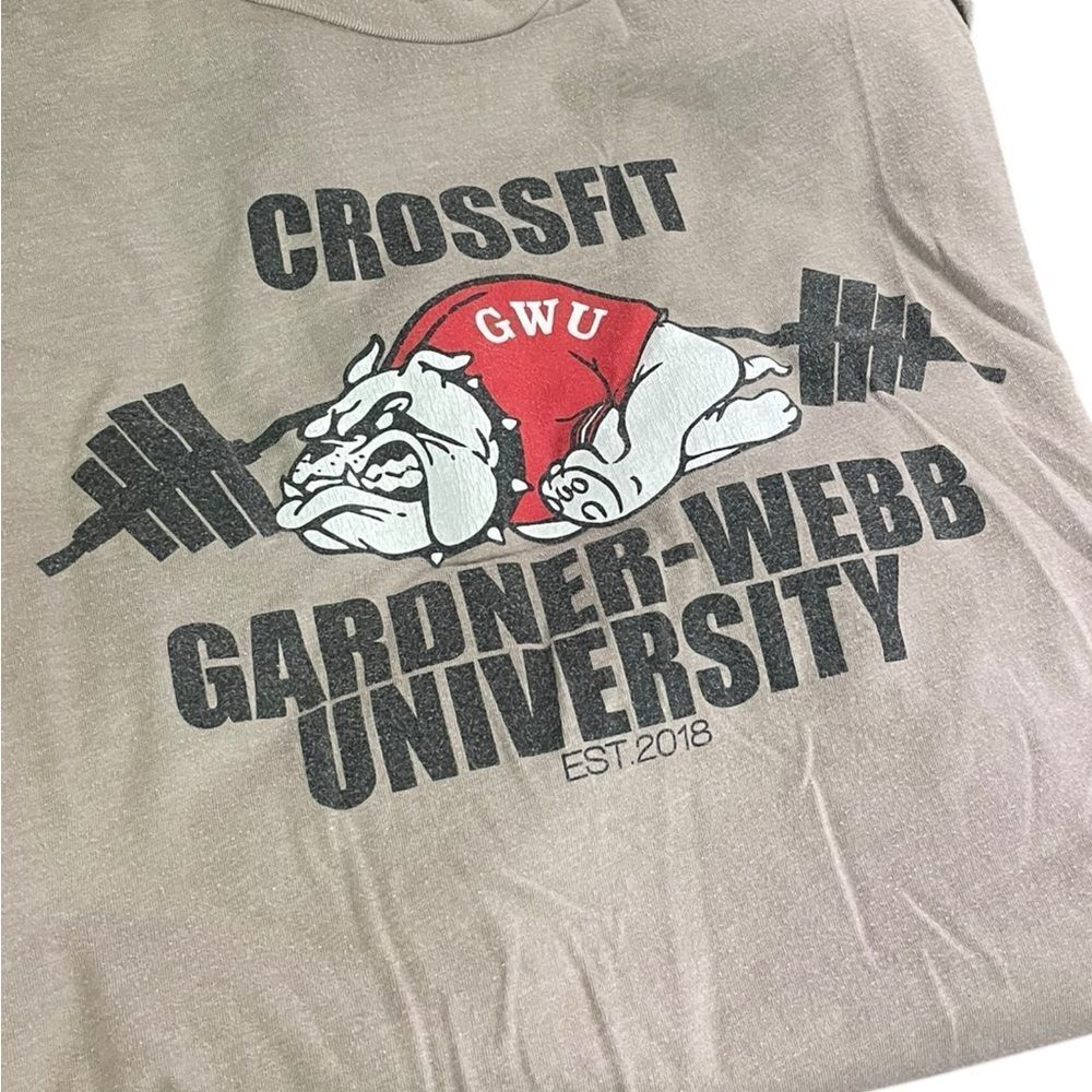 Gardner-Webb University Gray T-Shirt Cross fit soft finish great condition XXL